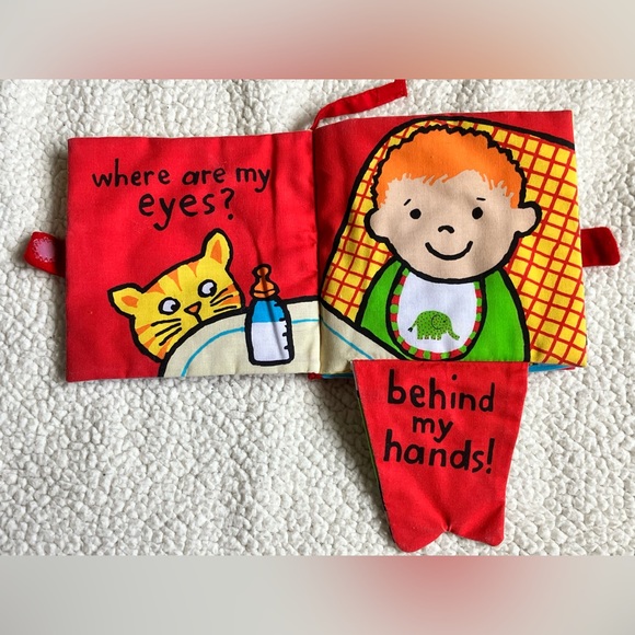 Cloth Baby Books & Teddy Bear Security Blanket - Picture 6 of 14